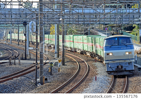 東海道本線 東戶塚保土谷 JR 貨運 EF66-119(吹田) 東海道本線 東戶塚保土谷 JR 貨運 EF66-119(吹田) 135567176