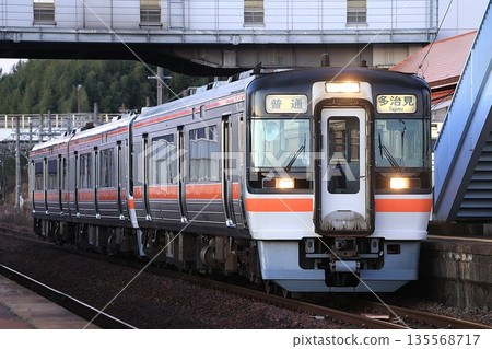[JR Central] Kiha 75 Series 3400 (Taita Line: Kani Station) 135568717