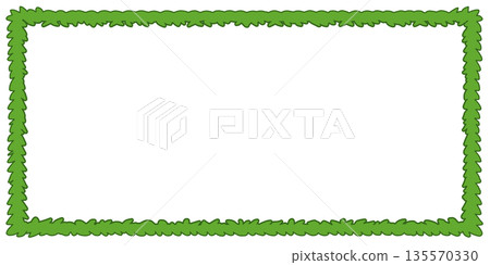 Grass frame 135570330