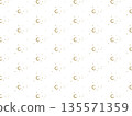 Transparent seamless pattern material with a mysterious design featuring a golden crescent moon and scattered stars Transparent seamless pattern material with a mysterious design featuring a golden crescent moon and scattered stars 135571359