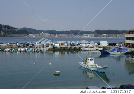 2020年8月14日，神奈川縣葉山碼頭，盛夏八月碼頭景色 135571587