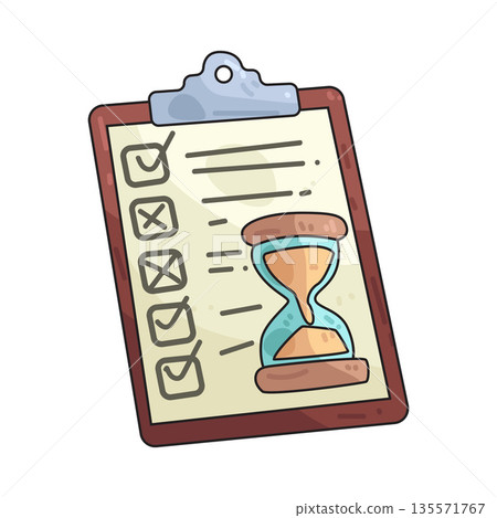 illustration of quick survey illustration of quick survey 135571767