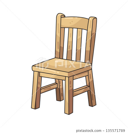 illustration of chair 135571789
