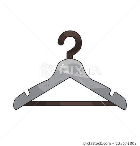 illustration of hanger 135571802