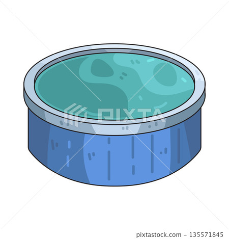illustration of swimming pool 135571845