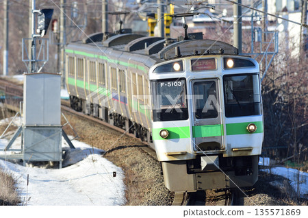 Chitose Line Kitahiroshima-Shimamatsu JR Hokkaido 721 series F-5103 (Sapporo) Airport Chitose Line Kitahiroshima-Shimamatsu JR Hokkaido 721 series F-5103 (Sapporo) Airport 135571869