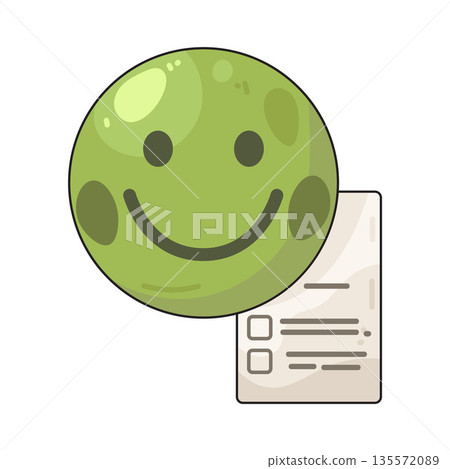 illustration of survey smiley illustration of survey smiley 135572089