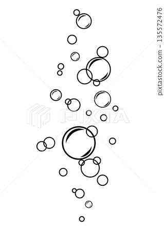 Fizzy Drink, Water Bubbles Line and Silhouette Icon Set. Soap, Sphere Foam, Clear Soda, Aquarium Drops Symbol Collection. Doodle style Fizzy Drink, Water Bubbles Line and Silhouette Icon Set. Soap, Sphere Foam, Clear Soda, Aquarium Drops Symbol Collection. Doodle style 135572476
