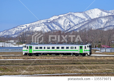 JR北海道喜波40-401(苗保)札幌沼津線浦臼~鶴沼之間 JR北海道喜波40-401(苗保)札幌沼津線浦臼~鶴沼之間 135573071