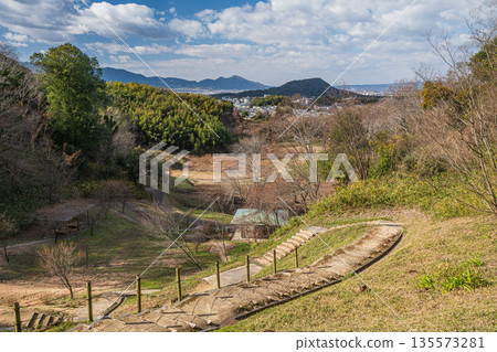 奈良縣飛鳥村天橋丘陵、飛鳥歷史公園、天橋丘陵地區、飛鳥村、天橋丘陵地區、天橋丘陵 135573281