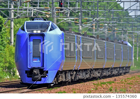 Chitose Line Nishinosato (Shin) JR Hokkaido Kiha 281 Series 900 Series Super Hokuto 135574360