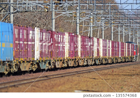 Chitose Line Nishinosato (Shin) JR Freight Koki Chitose Line Nishinosato (Shin) JR Freight Koki 135574368