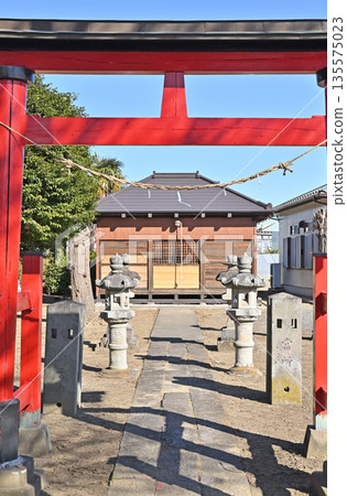 Walking around Koshigaya: Minomiya Katori Shrine, Koshigaya City, Minomiya 135575023
