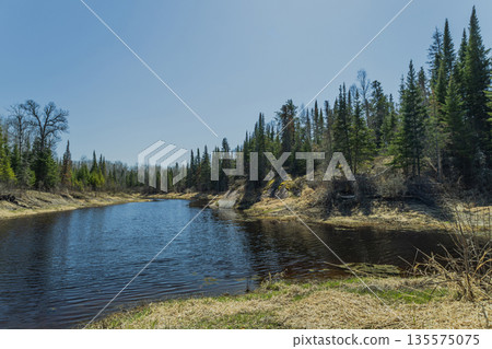 Provincial Park River Early Spring 135575075