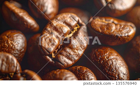 [AI圖像]烘焙咖啡豆 135576940