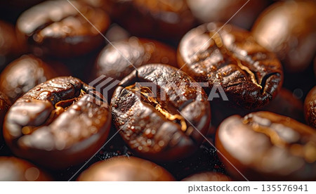 [AI圖像]烘焙咖啡豆 135576941