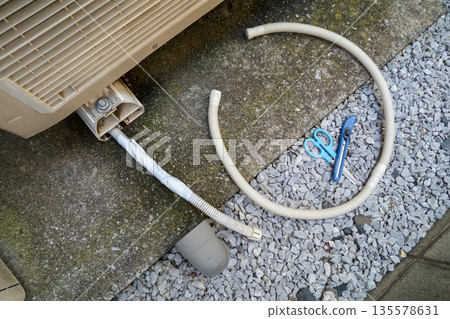 scissors, hose, hoses 135578631