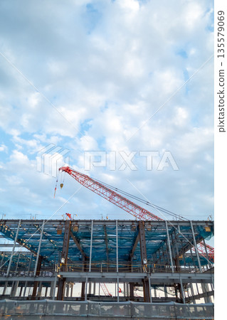 起重機 鶴 建成 135579069