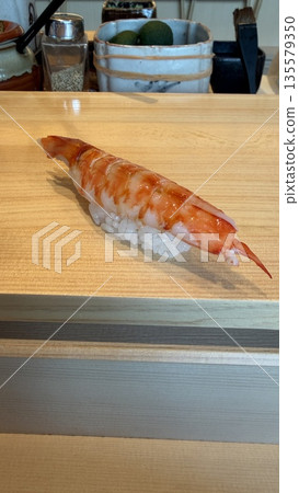 Shrimp sushi 135579350