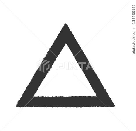 蠟筆畫的三角形 135580152