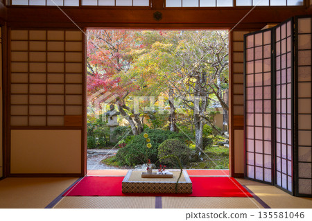 光明寺，紅葉房，庭園，秋季，秋葉季 135581046