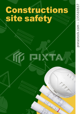 Constructions site safety guidelines for workers and project managers in the field 135583637