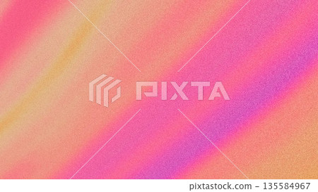 Gradient lo-fi grain noise Color Flow in Pastel Pink, Purple, Yellow , Trendy Y2K, 70s Aesthetic 135584967