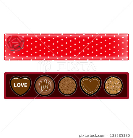 Chocolate wrapping Chocolate wrapping 135585380