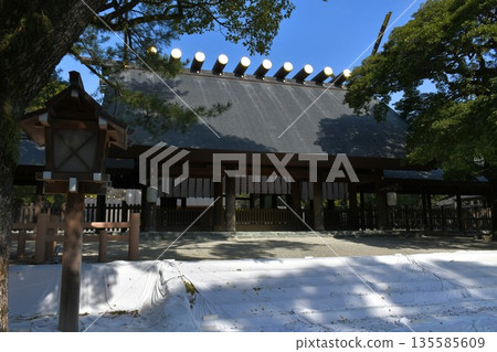 冬天的熱田神宮 冬天的熱田神宮 135585609