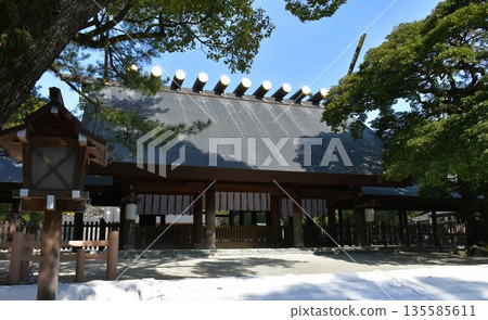 冬天的熱田神宮 135585611