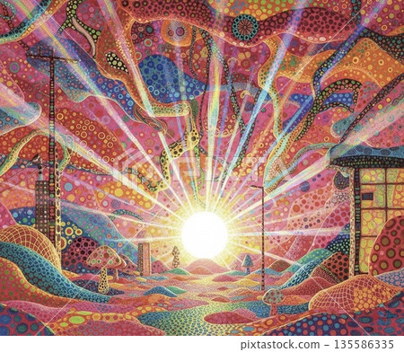 A colorful world of light 135586335