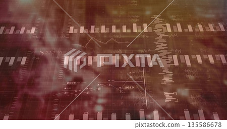 digital, graph, chart 135586678