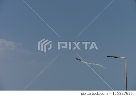 Kite flying in the sky 135587655