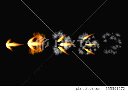Gun flashes or gunshot animation. Collection of fire explosion effect during the shot with the gun. Cartoon flash effect of bullet starts. Shotgun fire, muzzle flash and explode Gun flashes or gunshot animation. Collection of fire explosion effect during the shot with the gun. Cartoon flash effect of bullet starts. Shotgun fire, muzzle flash and explode 135591272