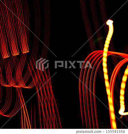 Light trail 135591358