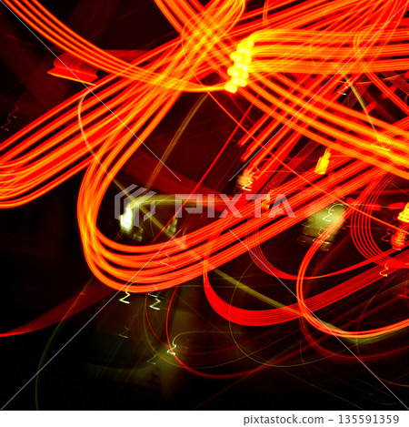 Light trail 135591359