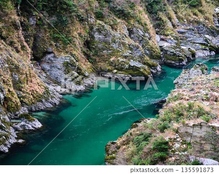 Monobe River, a scenic spot in Japan Monobe River, a scenic spot in Japan 135591873