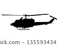 Helicopter icon. Military Attack Helicopter Silhouette Isolated on transparent, isolated  Background 135593434