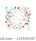 colorful confetti paper confetti design confetti design 135595097