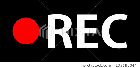 錄製簡單圖標 135596044