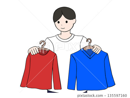 Choose clothes Choose clothes 135597160