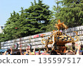 A portable shrine carried at the Asakusa festival 135597517