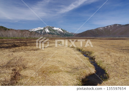 春天從尾瀨原眺望志布津山 春天從尾瀨原眺望志布津山 135597654