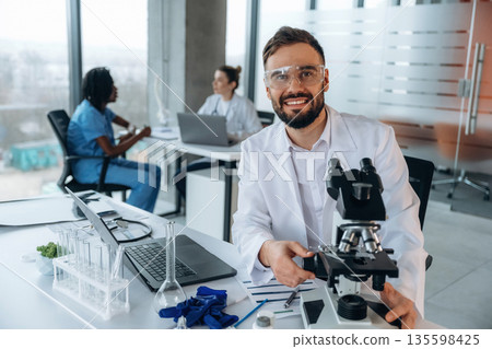 Doctors are in the clinic Doctors are in the clinic 135598425