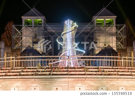 群馬花公園冬季燈光秀 135598519