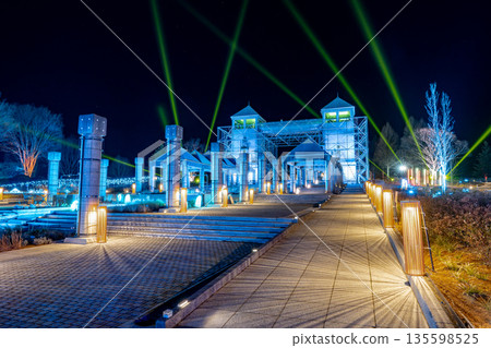 群馬花公園冬季燈光秀 135598525