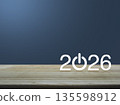 Happy new year 2026 success concept 135598912
