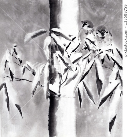 雪竹雀 雪竹雀 135599759