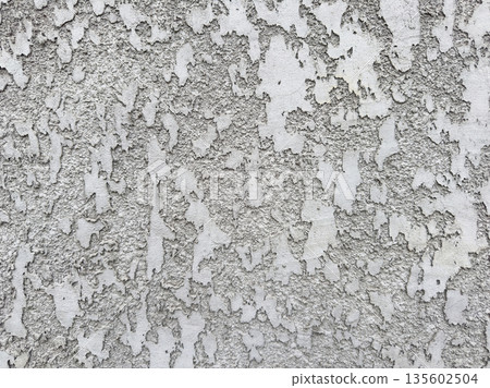 Gray textured wall with rough stucco finish. Building material texture Gray textured wall with rough stucco finish. Building material texture 135602504