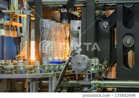 Plastic Bottle Production Line from Blow Molding Machine 135602696